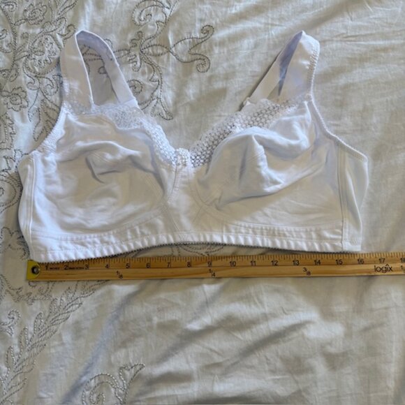 Exquisite Form 5100535 Cotton Wireless Bra Great condition Size 44C - Picture 4 of 11